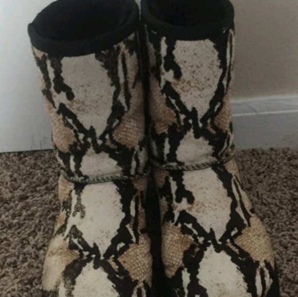 Shoes Snake Skin Ugg Boots Poshmark